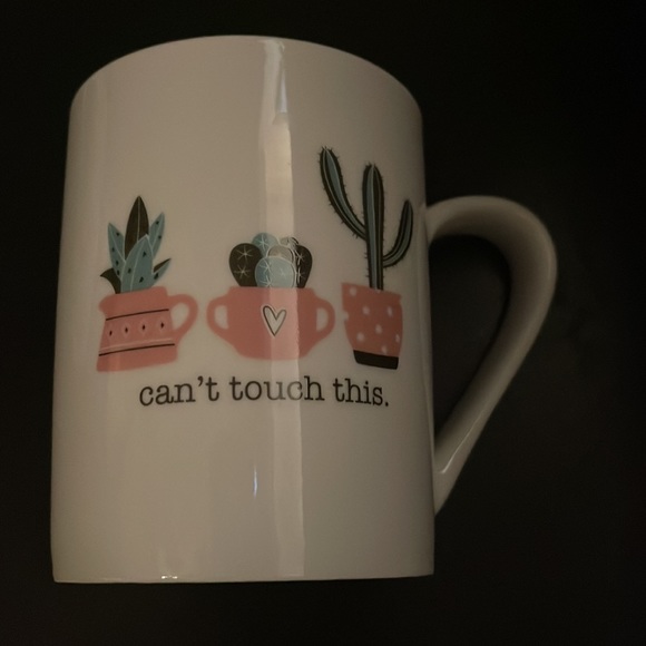 10 Strawberry Street Other - 10 Stawrberry Street "Can't touch this" Mug Potted Cactus Plants